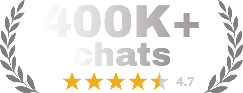 400k+ Chats